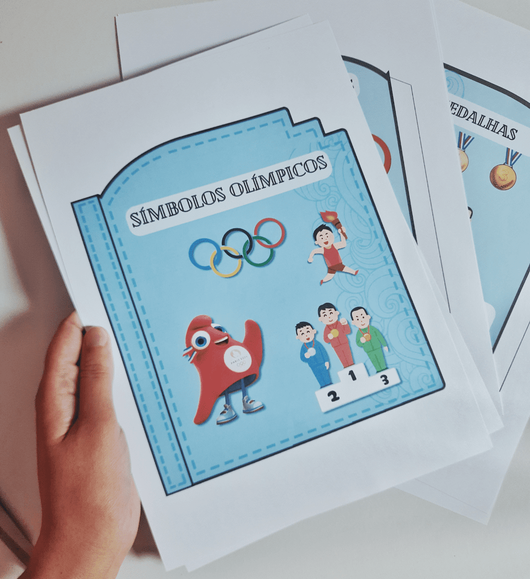 Símbolos Olímpicos: livro em PDF para Educação Infantil — amostra 4: Para quem é indicado