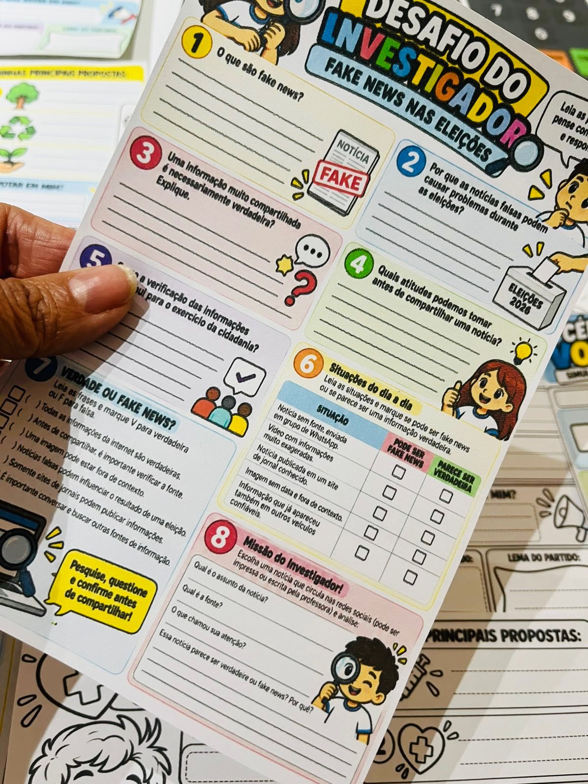 Simulação Eleitoral 2026 – Projeto Pedagógico sobre Democracia — amostra 2: Projeto pedagógico para trabalhar democracia,…