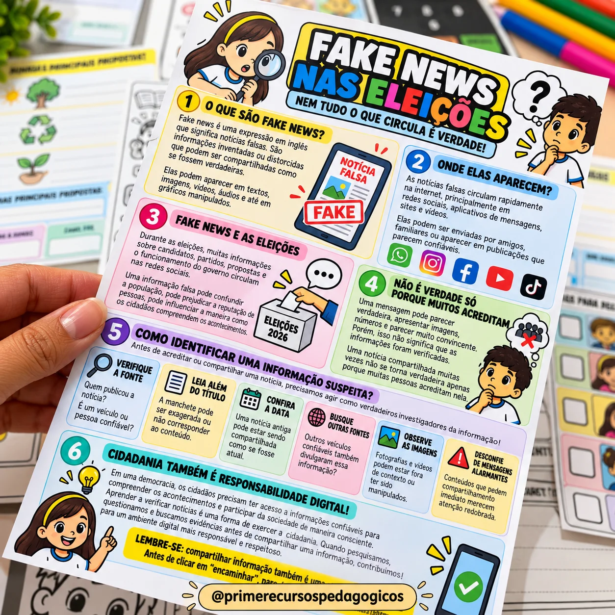 Simulação Eleitoral – Eleição e Cidadania em Sala de Aula — amostra 2: Propostas de como usar em sala de aula Simulação Eleitoral – Eleição e Cidadania em Sala de Aula — amostra 2: Propostas de como usar em sala de aula