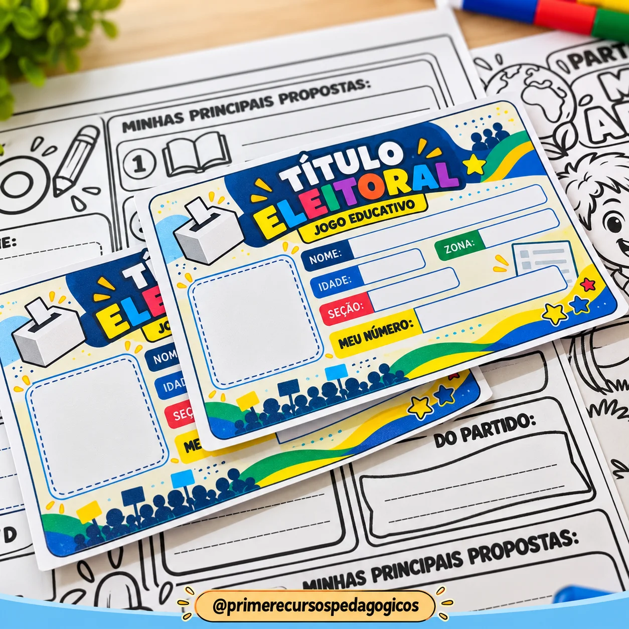 Simulação Eleitoral – Eleição e Cidadania em Sala de Aula — amostra 3: Simulação eleitoral fictícia e apartidária para… Simulação Eleitoral – Eleição e Cidadania em Sala de Aula — amostra 3: Simulação eleitoral fictícia e apartidária para…