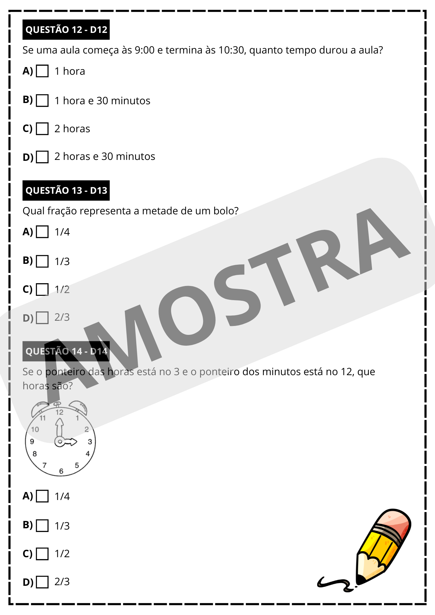 Simulado saeb 3° ano - português e matemática – PDF para Imprimir | 3º ano — amostra 3: Para quem é indicado Simulado saeb 3° ano - português e matemática – PDF para Imprimir | 3º ano — amostra 3: Para quem é indicado