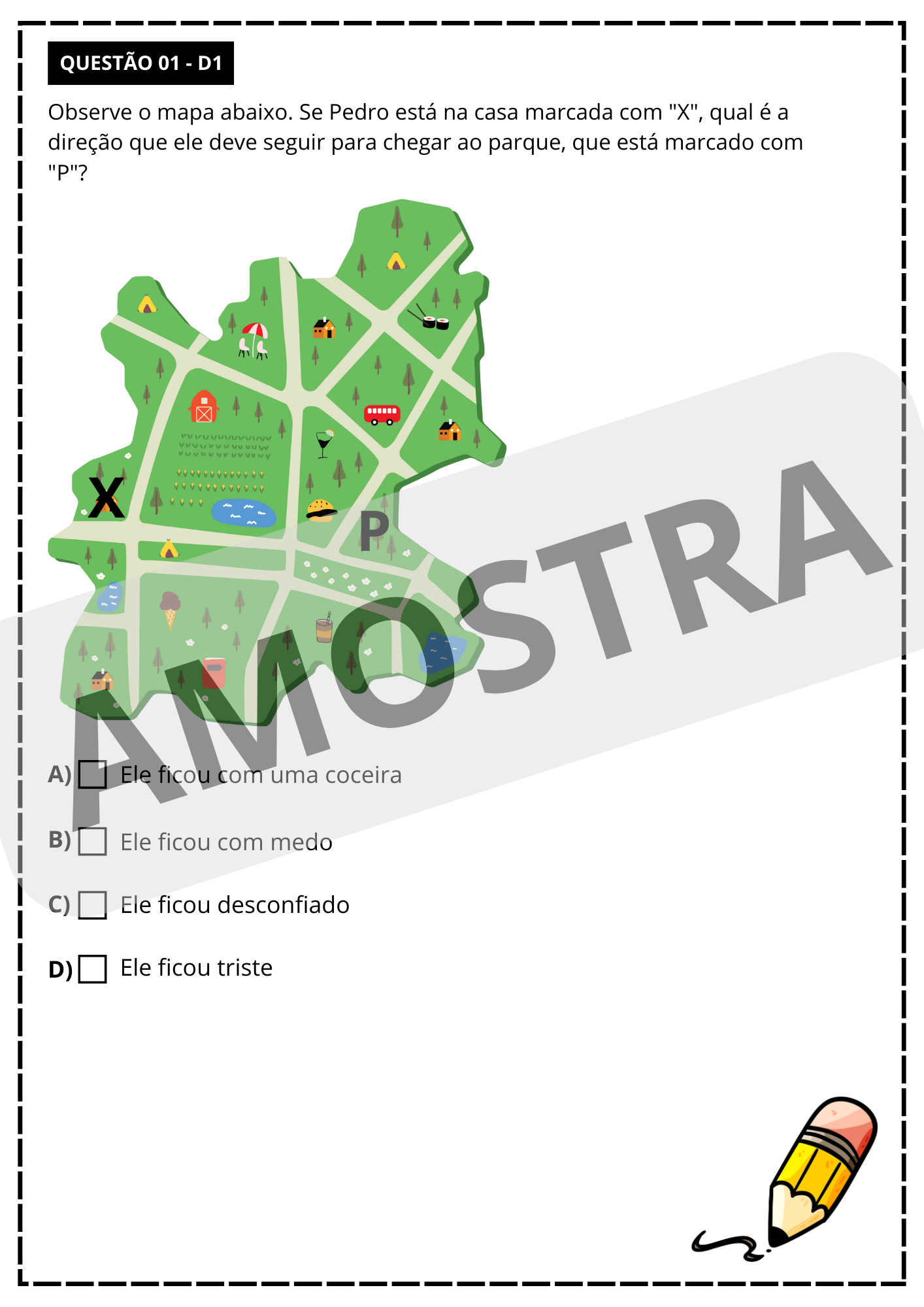 Simulado saeb 4° ano - português e matemática – PDF para Imprimir | 4º ano — amostra 1: O que vem no material Simulado saeb 4° ano - português e matemática – PDF para Imprimir | 4º ano — amostra 1: O que vem no material