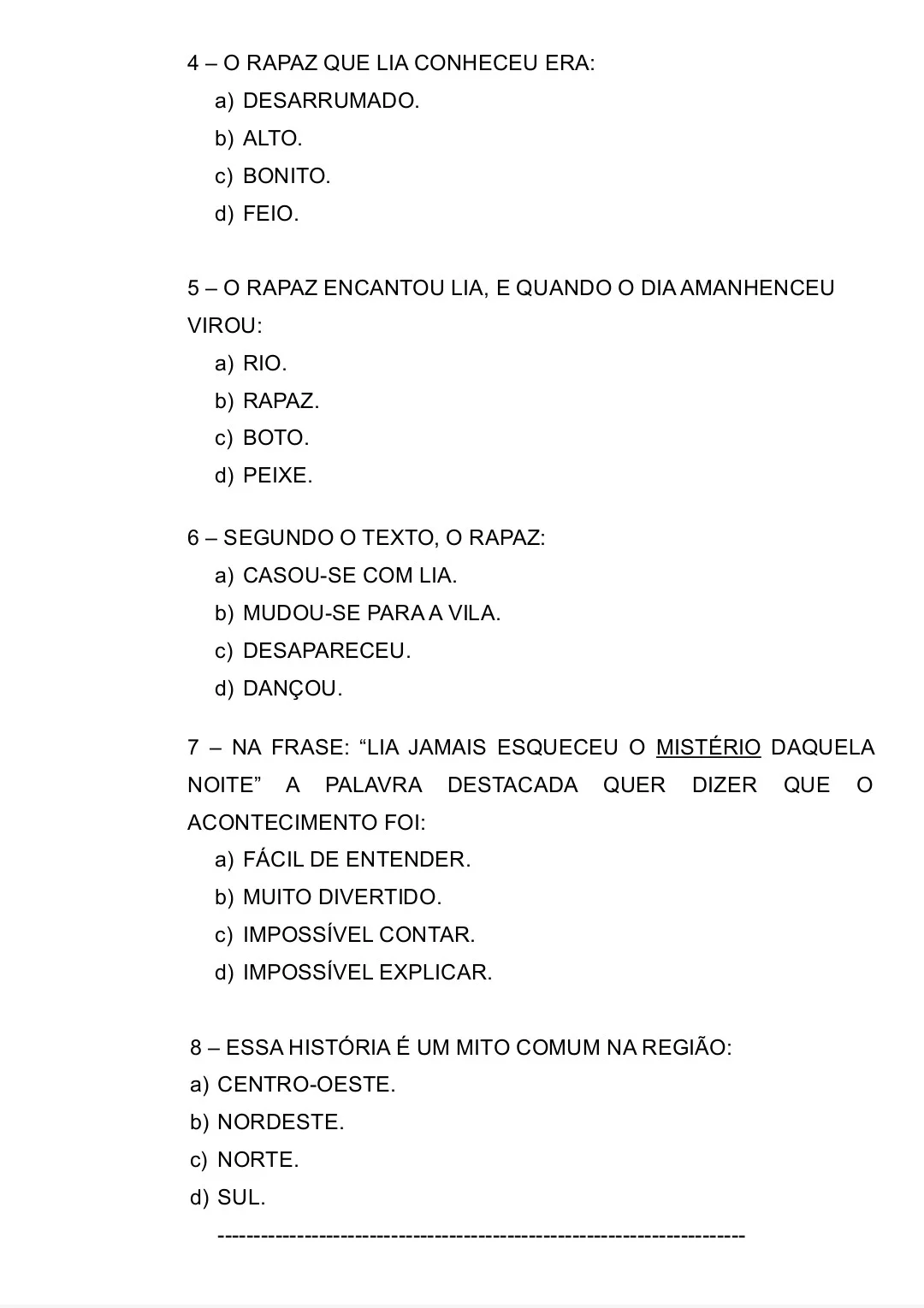 SIMULADOS DE LEITURA E INTERPRETAÇÃO PARA RECOMPOSIÇÃO 6° AO 9° ANO — amostra 5: MAIS PRATICIDADE PARA O PROFESSOR