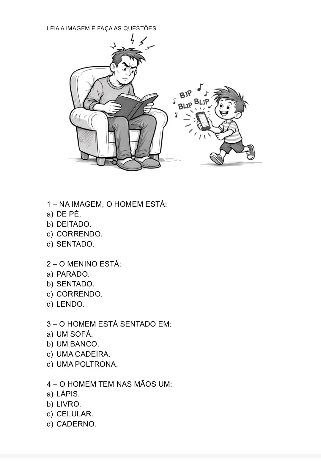 SIMULADOS DE LEITURA E INTERPRETAÇÃO PARA RECOMPOSIÇÃO 6° AO 9° ANO — amostra 6: O caderno foi pensado para reduzir o tempo…