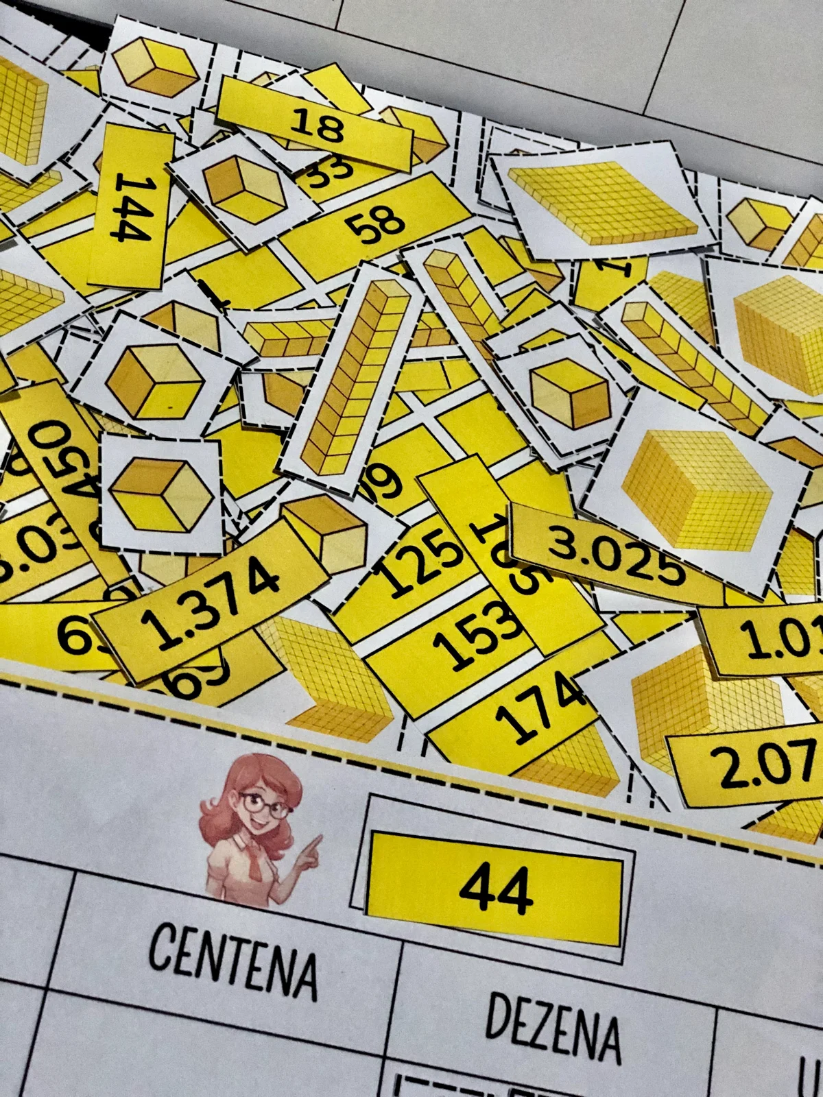 Sistema de Numeração Decimal com Material Dourado — amostra 6: Torne o aprendizado da Matemática mais visual, concreto e…