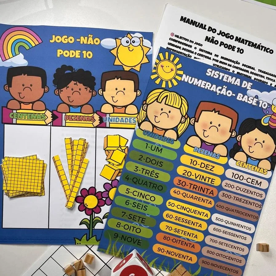 Sistema de Numeração Decimal na prática! — Matemática para Educação Infantil: Um jogo lúdico, concreto e altamente…