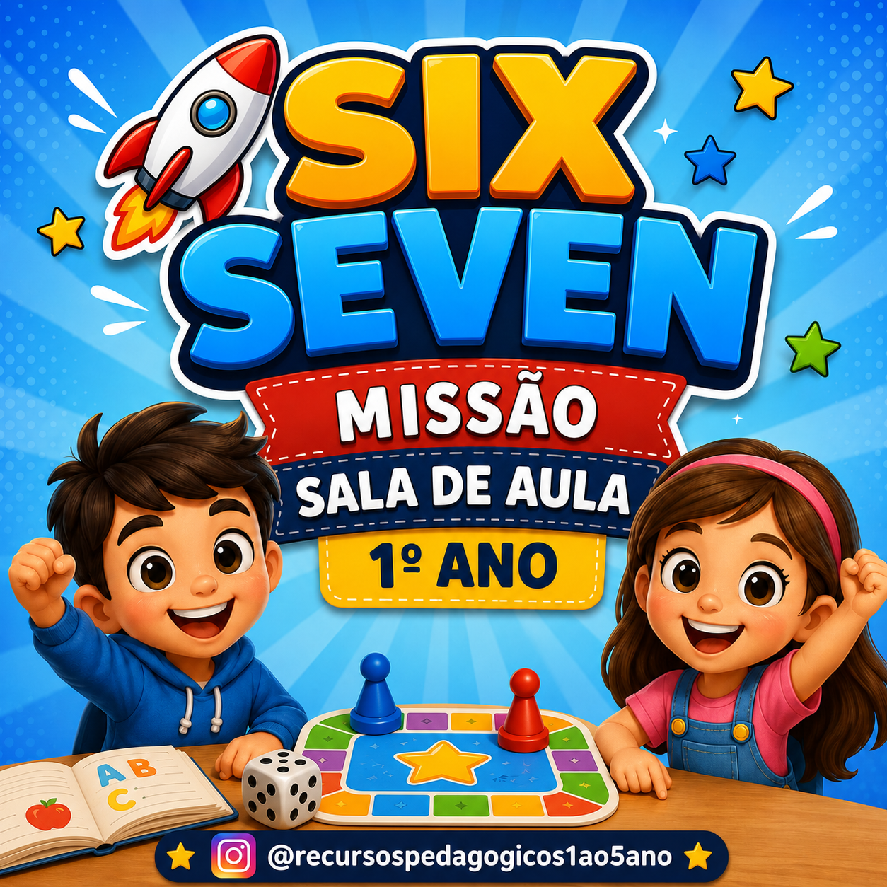 SIX SEVEN – Missão Sala de Aula 1º Ano – PDF para Imprimir — capa do material