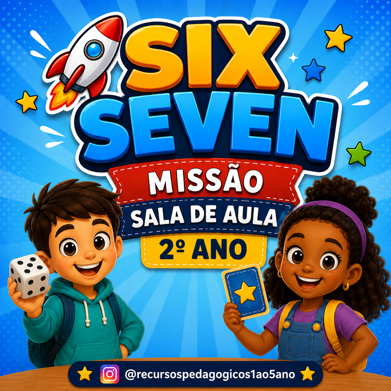 SIX SEVEN – Missão Sala de Aula 2º Ano – PDF para Imprimir — capa do material