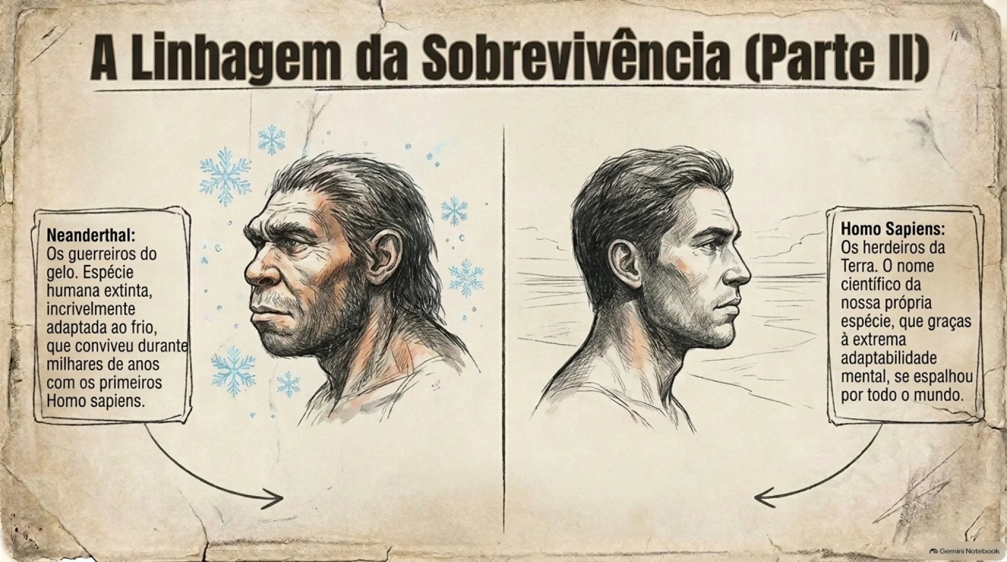 Slide de História: Paleolítico e Pré-História - 6º Ano — amostra 5: Apresentação completa em slides sobre o Paleolítico e a…