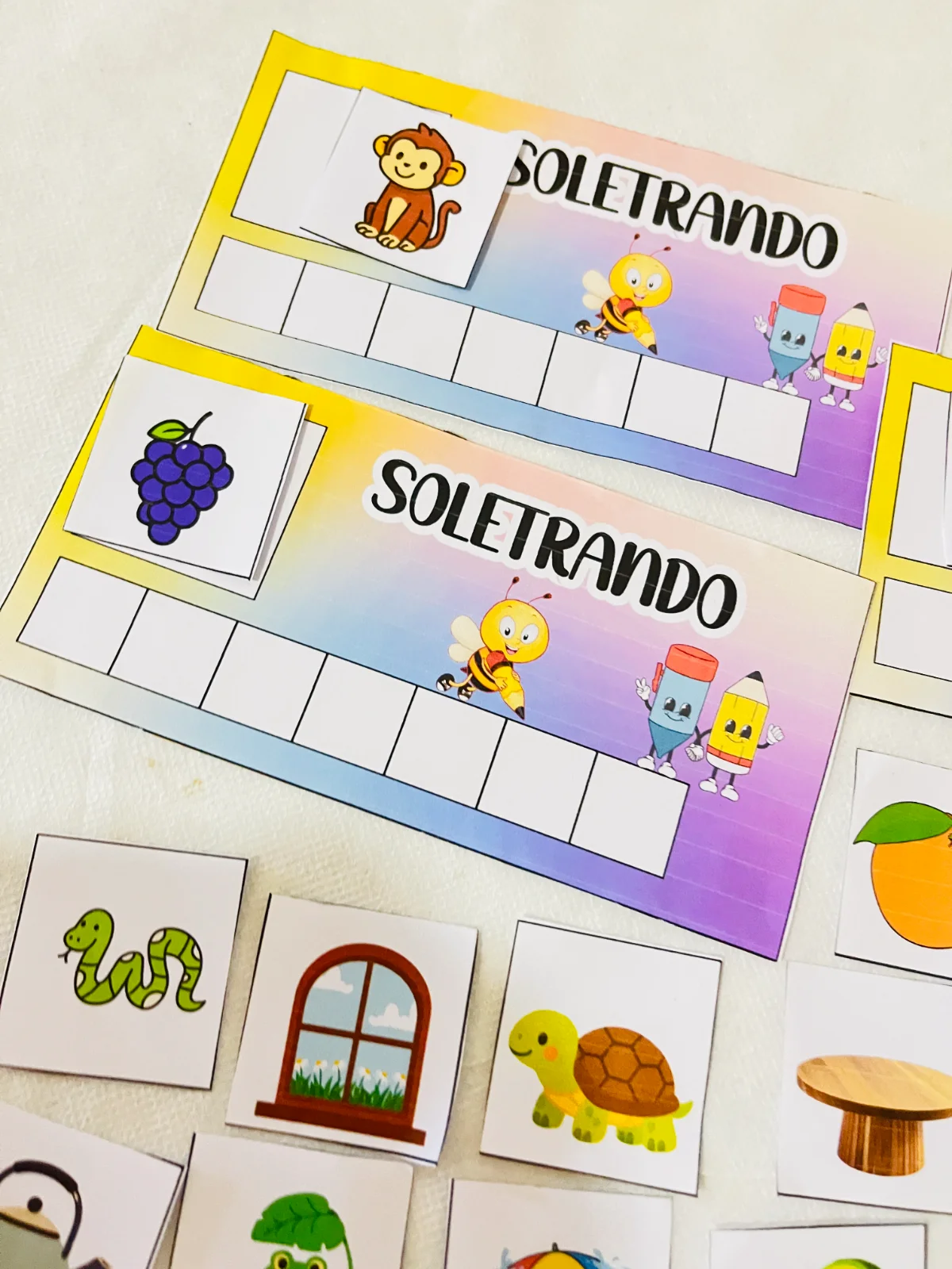 🔎✏️ Soletrando e Escrevendo | Aprender Brincando Faz Toda a Diferença! — amostra 1: Soletrando e Escrevendo é um recurso…