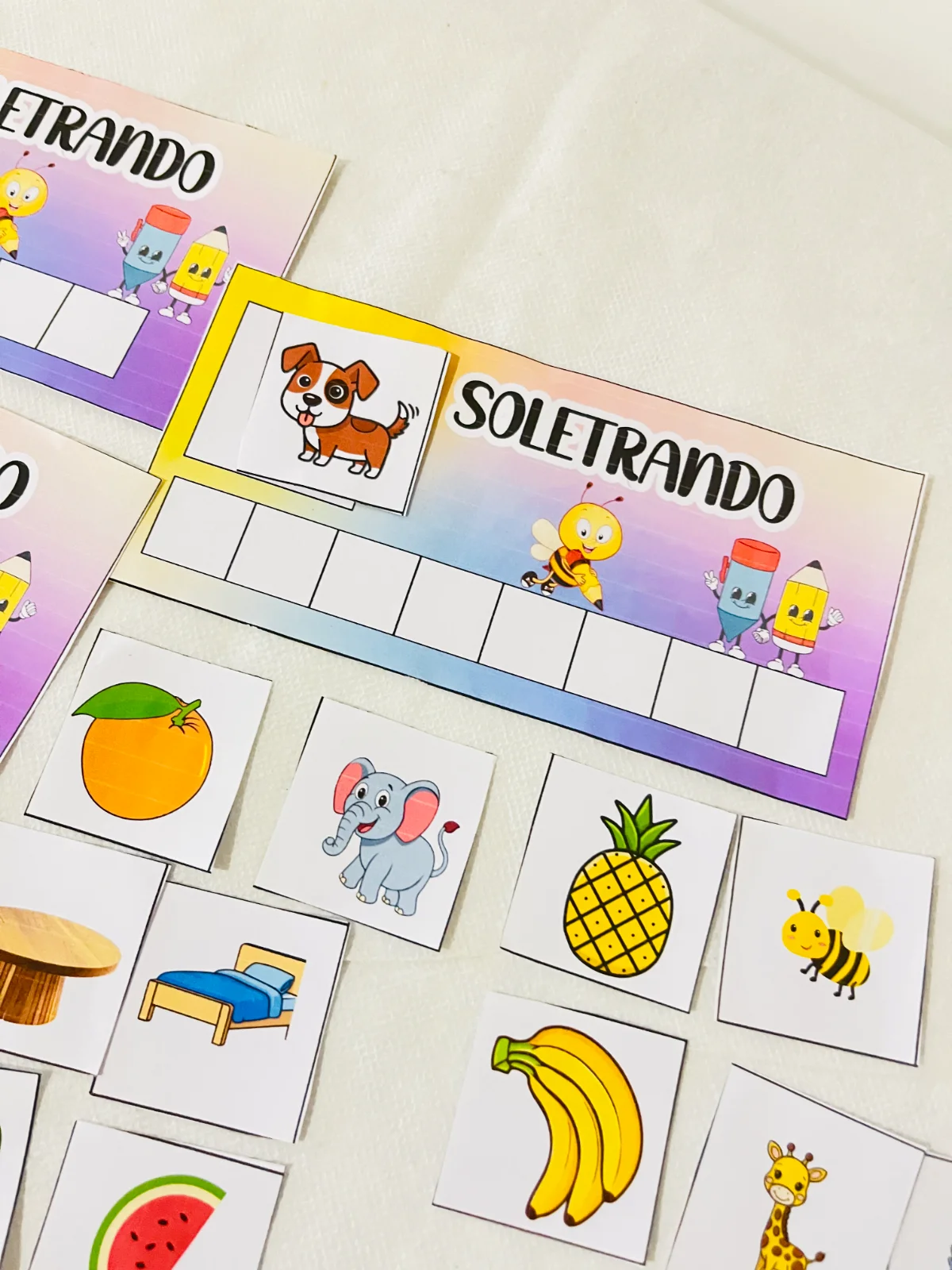 🔎✏️ Soletrando e Escrevendo | Aprender Brincando Faz Toda a Diferença! — amostra 2: Soletrando e Escrevendo é um recurso…