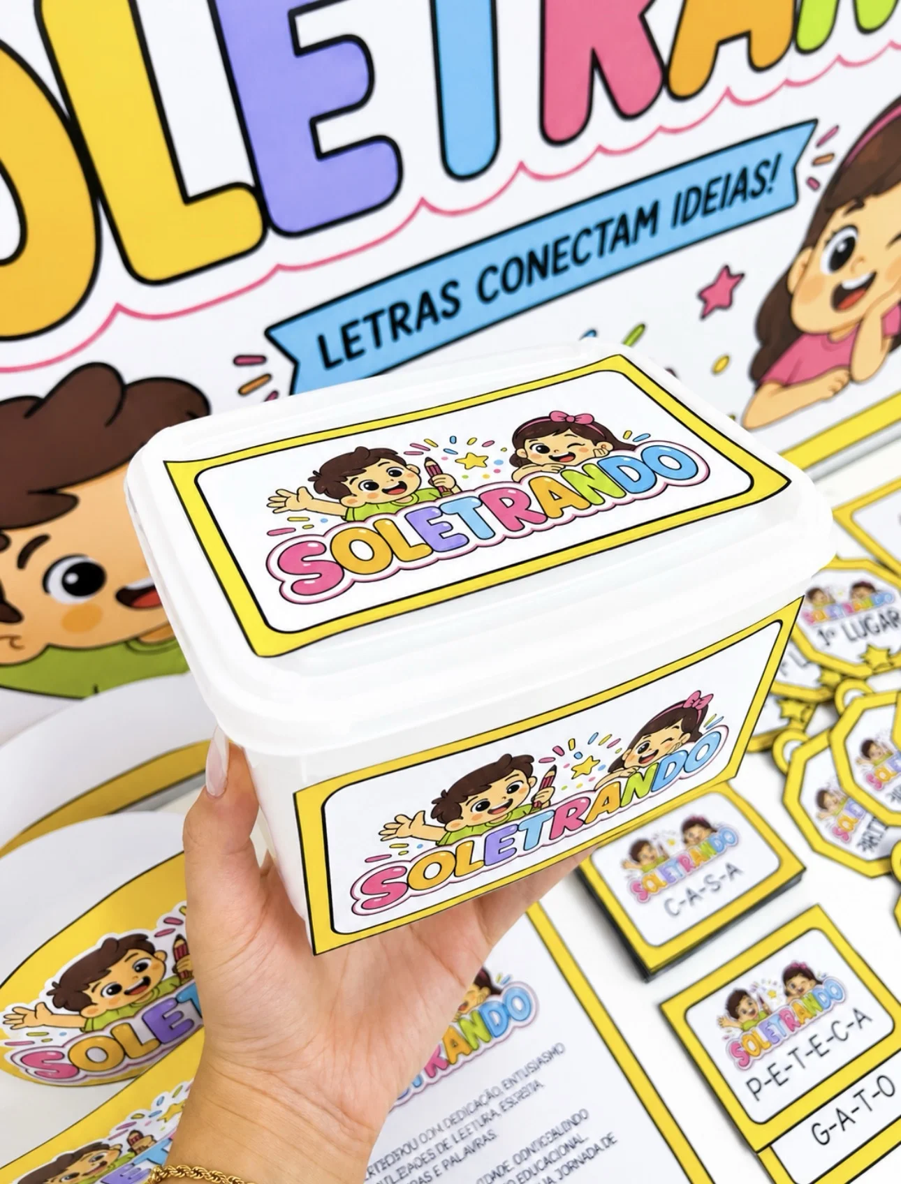 Soletrando palavras de sílabas simples — amostra 3: Soletrando de Palavras de Sílabas Simples O Soletrando de Palavras de…