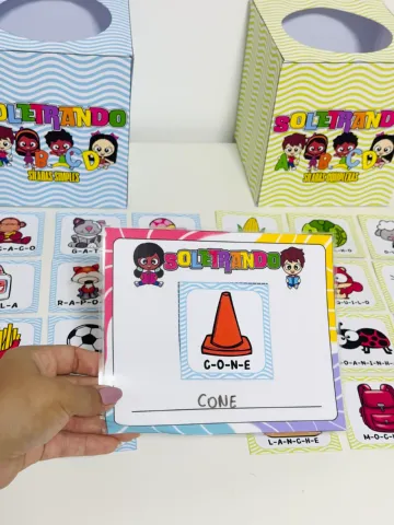 Soletrando Palavras Simples - ENSINO FUNDAMENTAL — amostra 2: Material para trabalhar o desenvolvimento da escrita e…