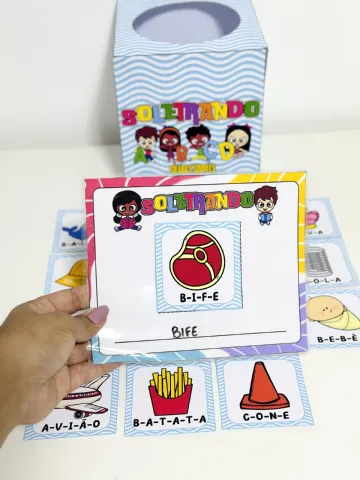 Soletrando Palavras Simples - ENSINO FUNDAMENTAL — amostra 4: Material para trabalhar o desenvolvimento da escrita e…