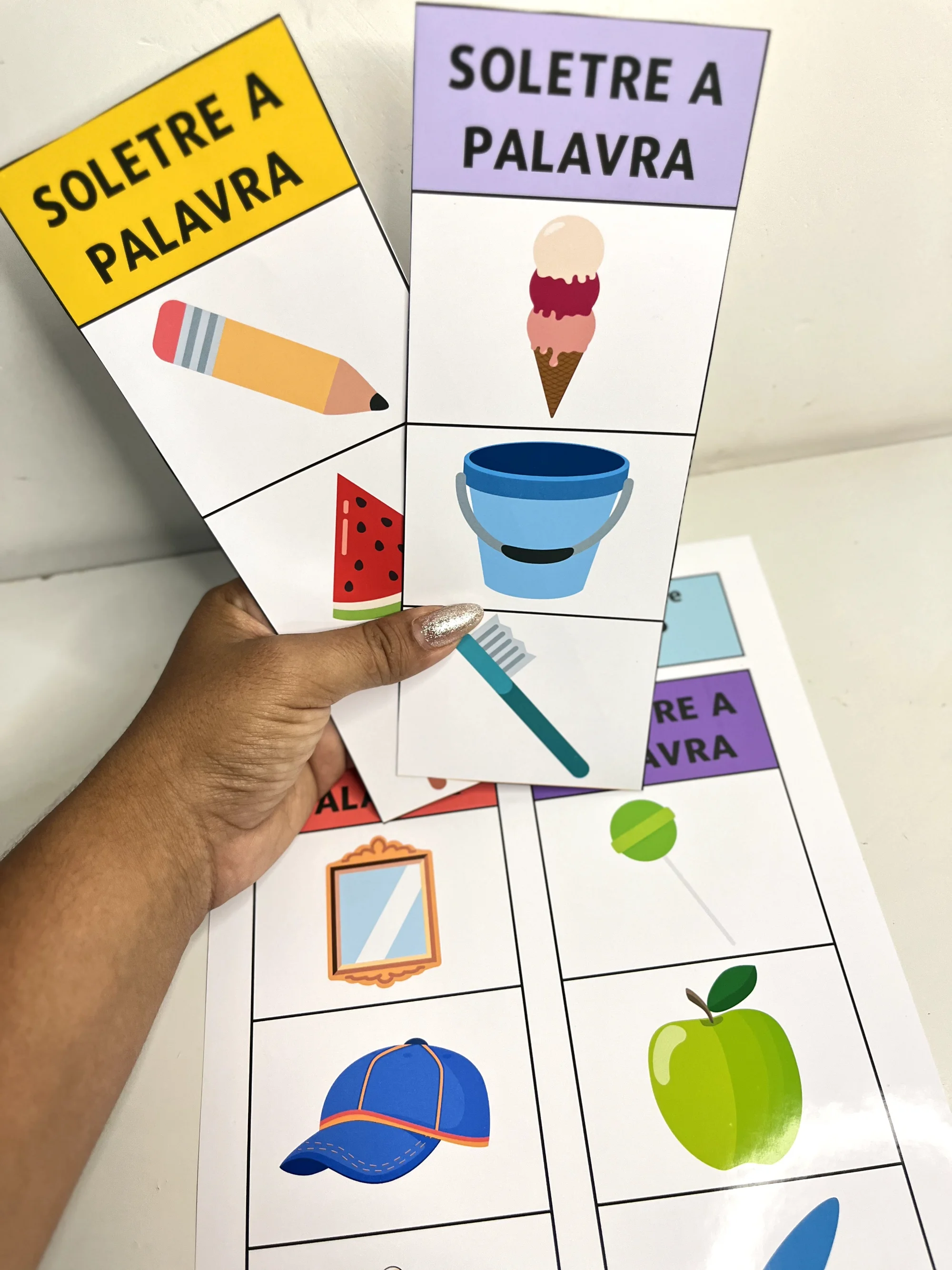 Soletre a Palavra: Atividade de Soletrar com imagens — capa do material