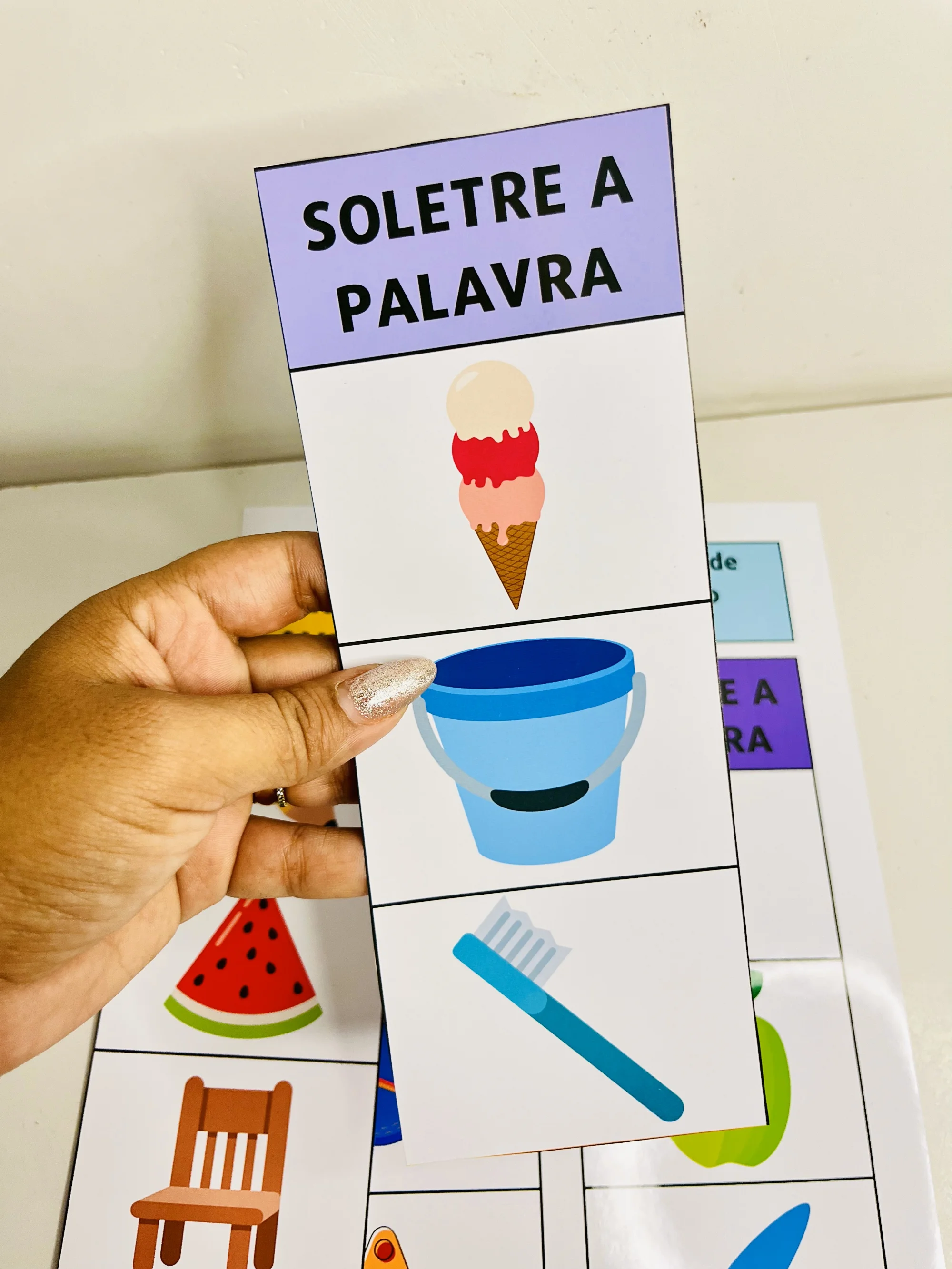 Soletre a Palavra com Imagens | Alfabetização — amostra 1: Sobre o Soletre a Palavra com Imagens