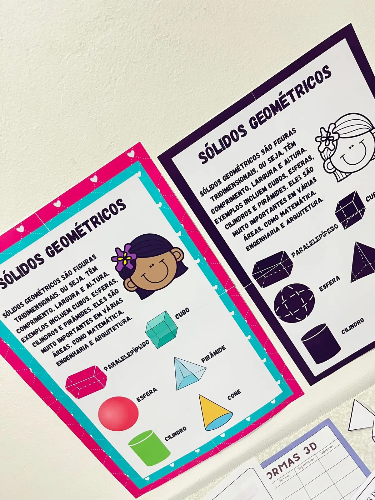 Sólidos Geométricos formas 2D e 3D– 2º Ano (cópia) — amostra 5: Atividades de sólidos geométricos para reconhecer formas 2D… Sólidos Geométricos formas 2D e 3D– 2º Ano (cópia) — amostra 5: Atividades de sólidos geométricos para reconhecer formas 2D…