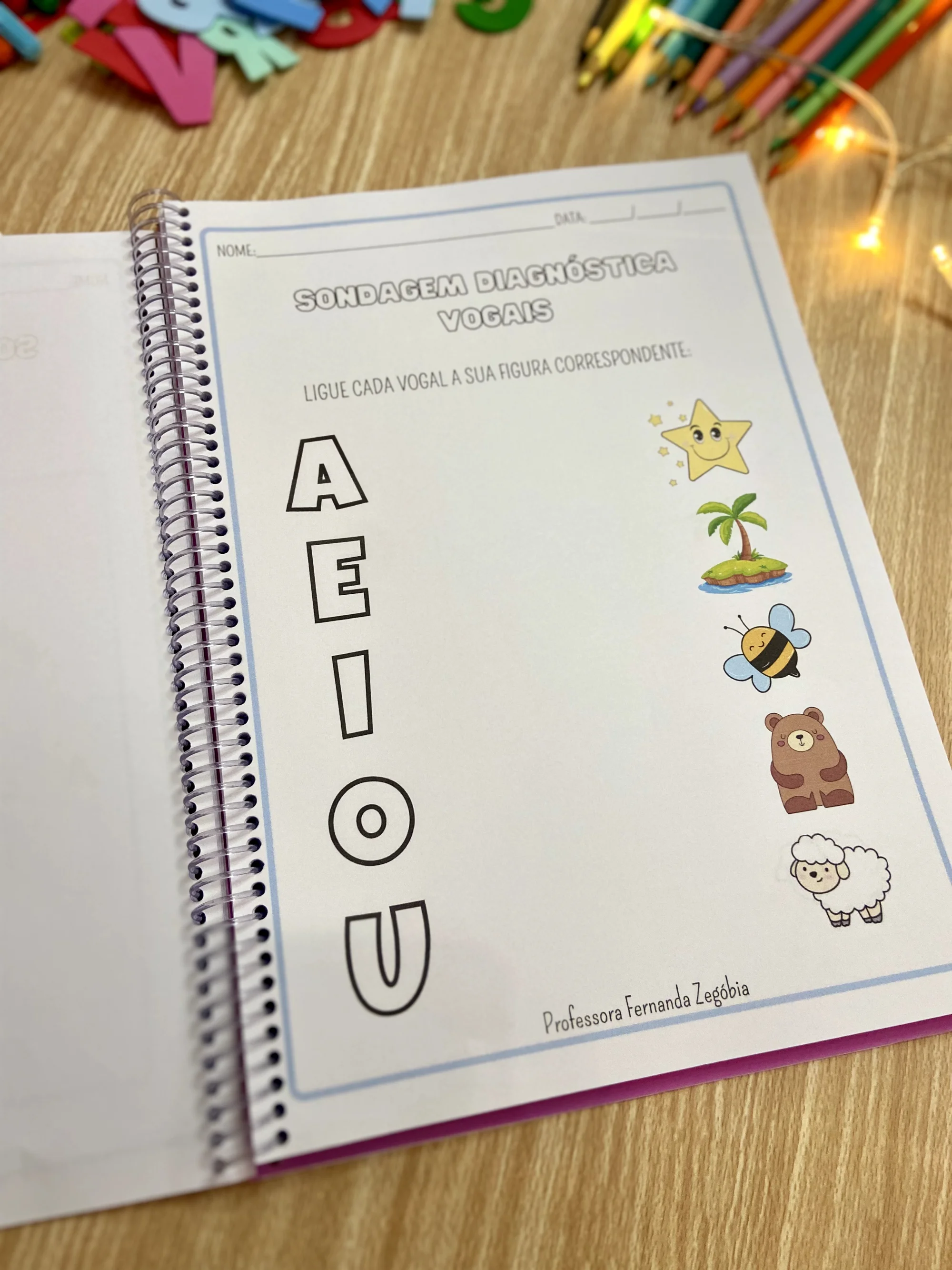 Sondagem Diagnóstica auxiliar para momento da sondagem — amostra 3: Leitura