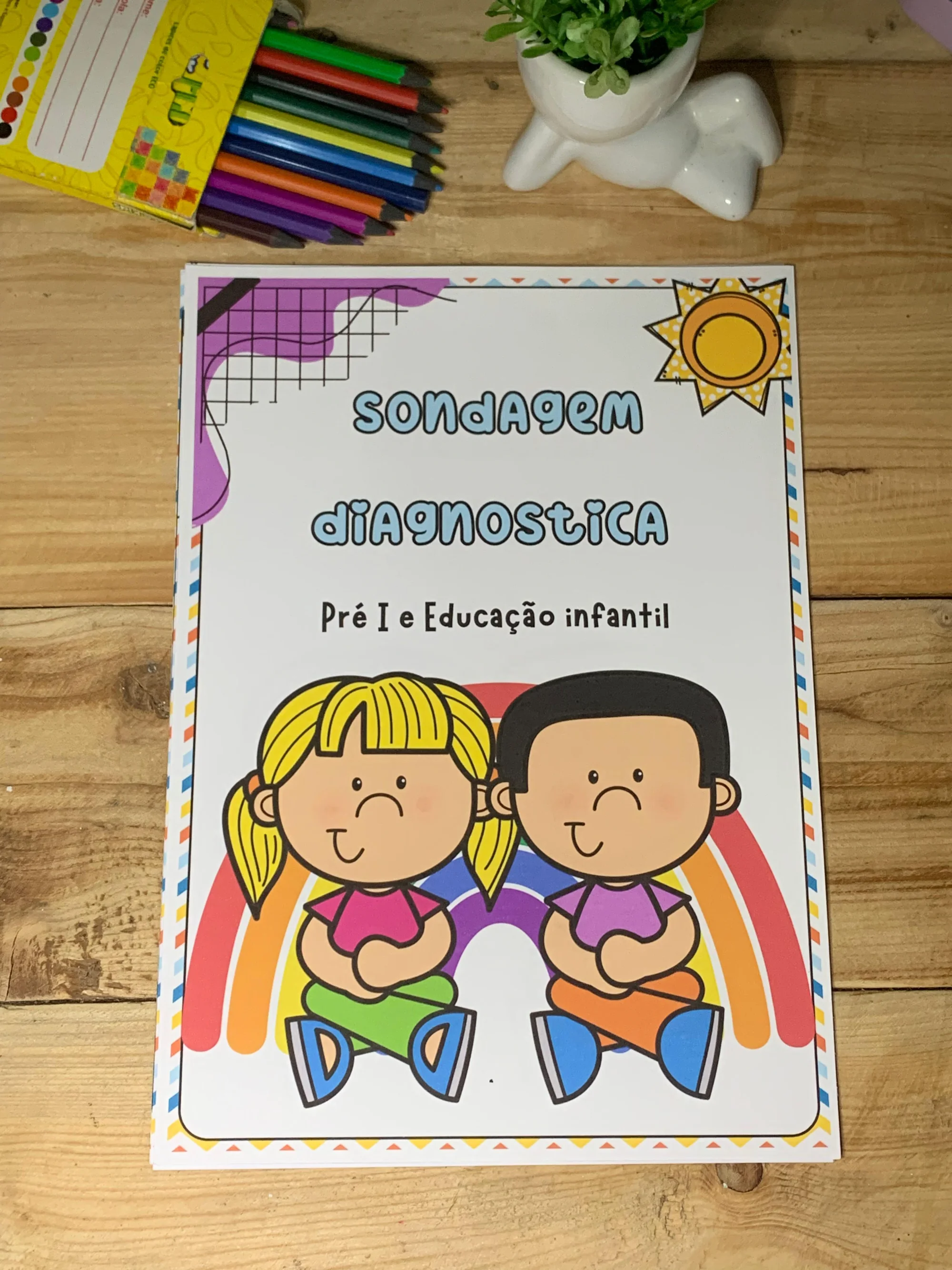 SONDAGEM DIAGNÓSTICA – EDUCAÇÃO INFANTIL | PRÉ I E PRÉ II — amostra 2: A Sondagem Diagnóstica é um material prático para…