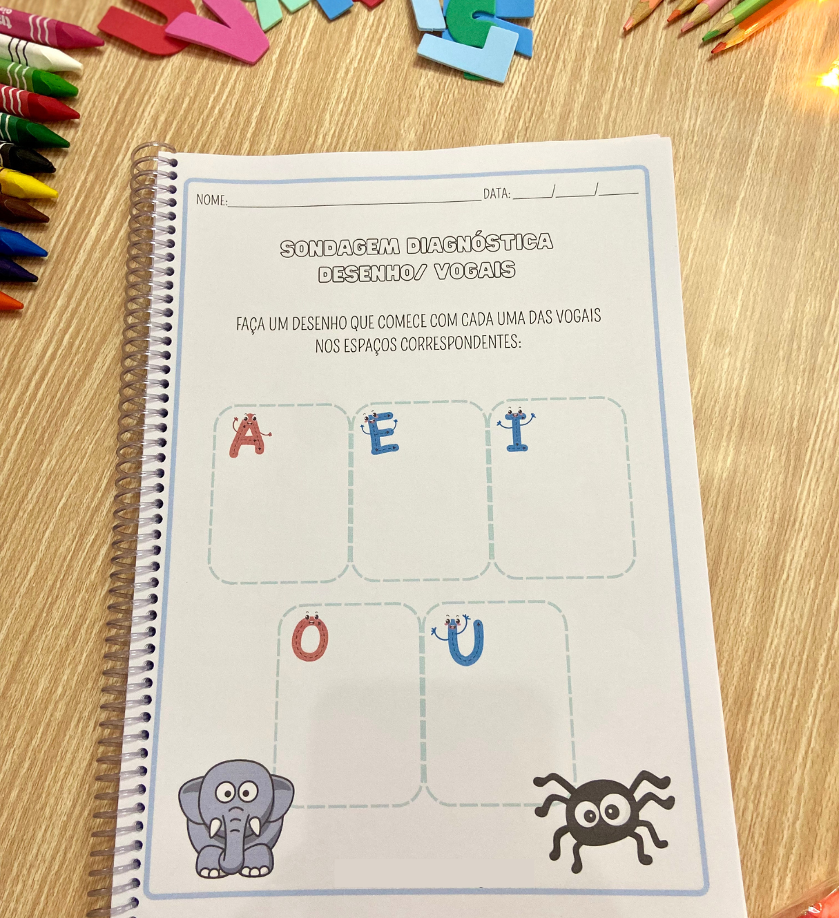 Sondagem diagnóstica para alfabetização: atividades e registros — amostra 3: Como utilizar em sala de aula