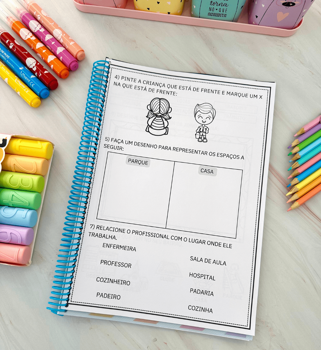 Sondagem diagnóstica para o 1º ano: atividades em PDF — amostra 5: Conheça os saberes da turma e planeje intervenções com…