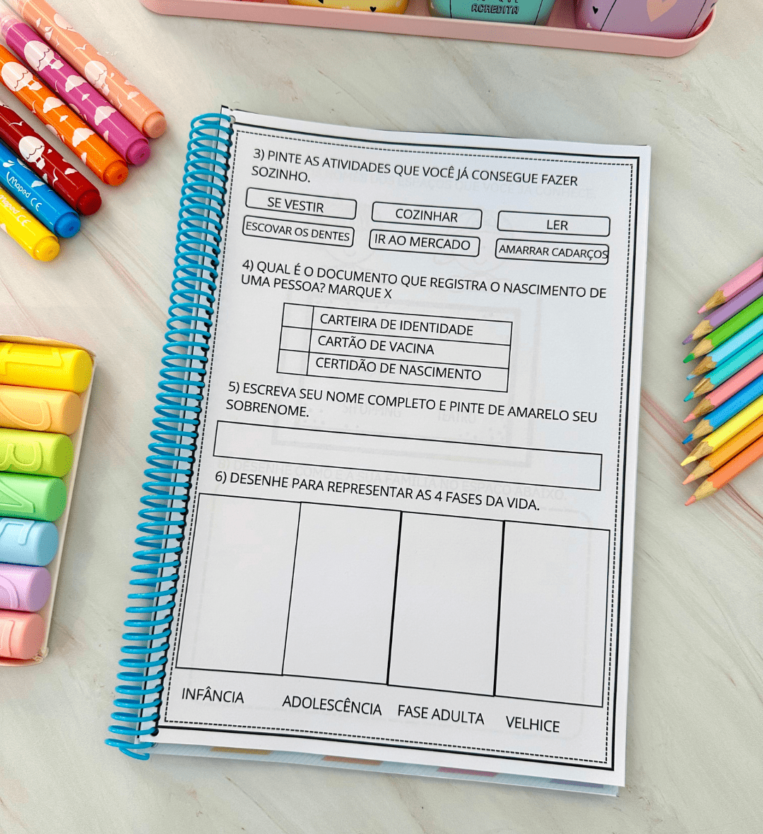 Sondagem diagnóstica para o 1º ano: atividades em PDF — amostra 7: Conheça os saberes da turma e planeje intervenções com…