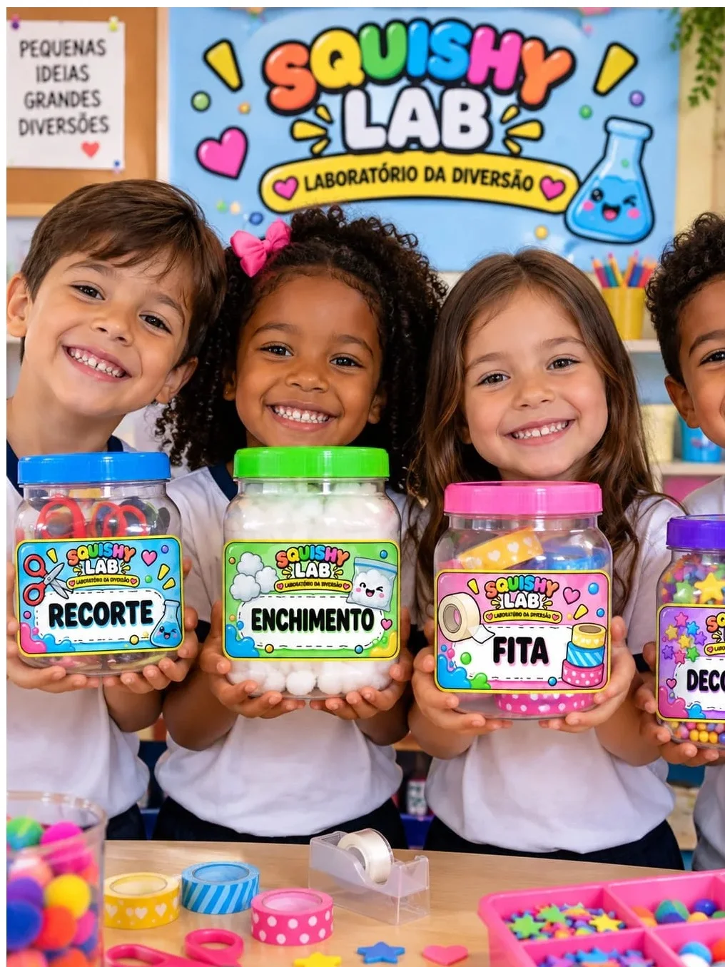 Squishy Lab– Laboratório da diversão -Oficina squishy -BNCC EI03EO03 — amostra 5: Uma proposta completa, criativa e…