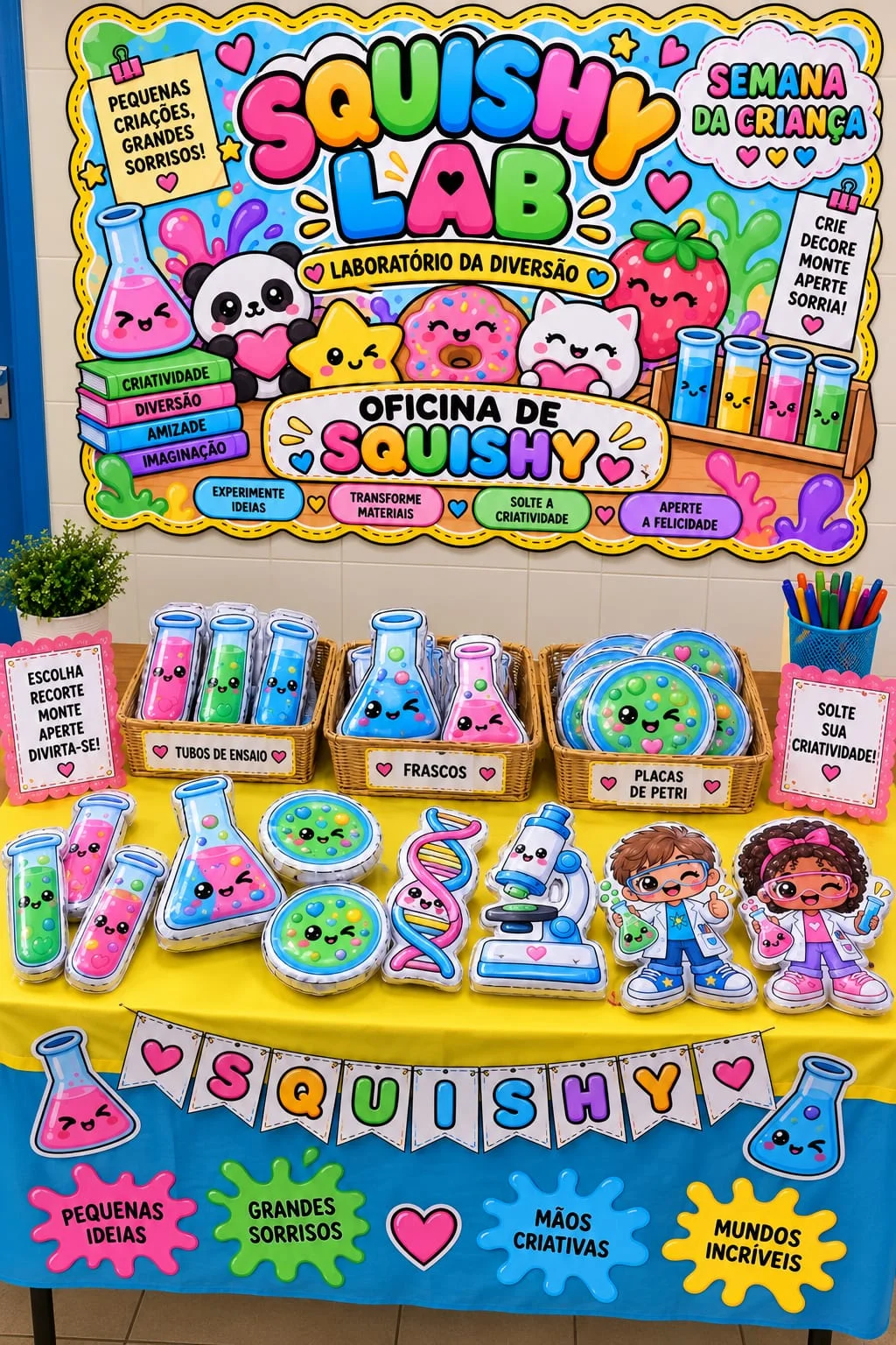 Squishy Lab– Laboratório da diversão -Oficina squishy -BNCC EI03EO03 — amostra 7: Uma proposta completa, criativa e…