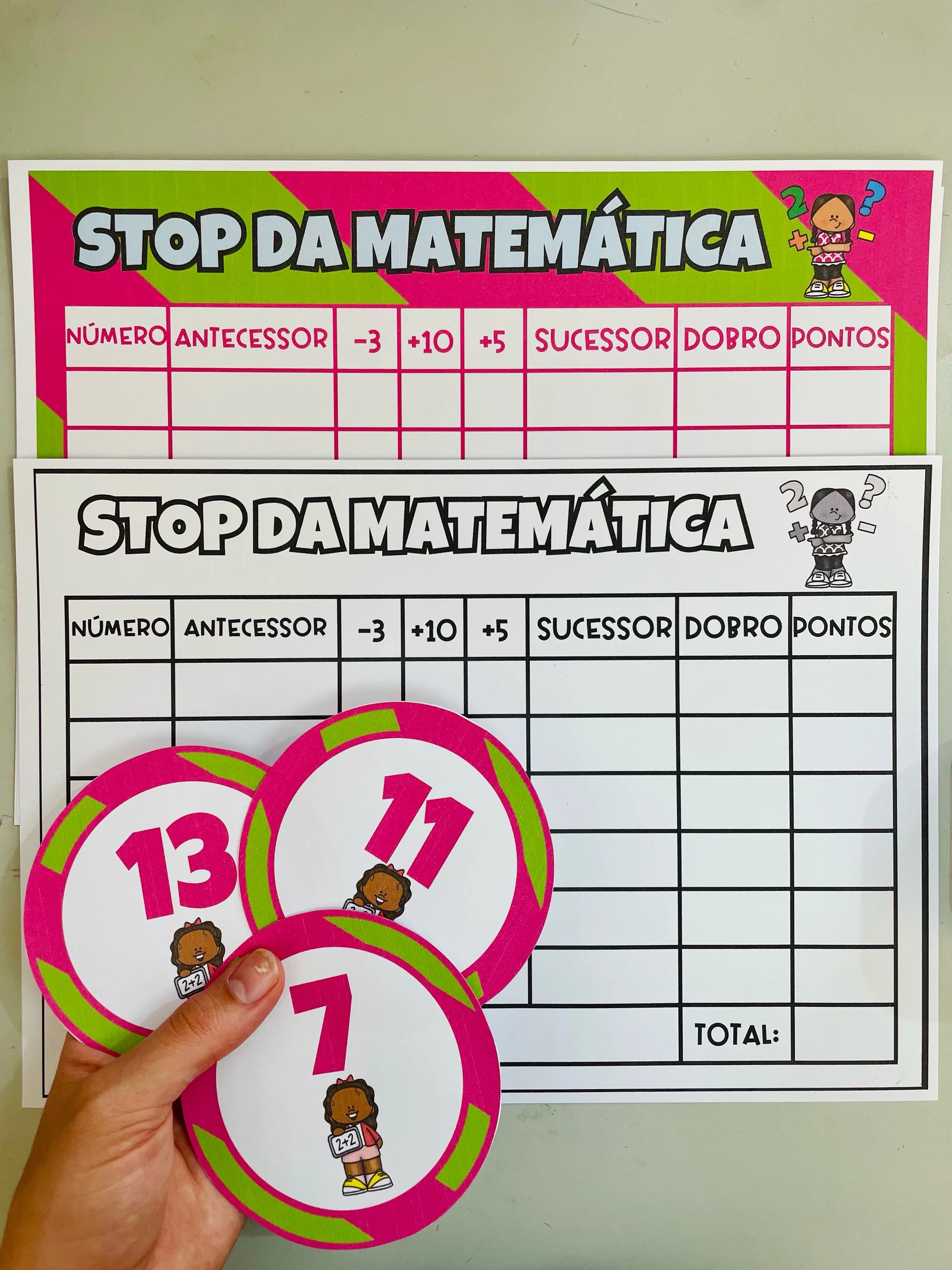 Stop da Matemática para Imprimir: Dobro e Sucessor — amostra 2: Trabalhe antecessor, sucessor, dobro e cálculos com o Stop… Stop da Matemática para Imprimir: Dobro e Sucessor — amostra 2: Trabalhe antecessor, sucessor, dobro e cálculos com o Stop…