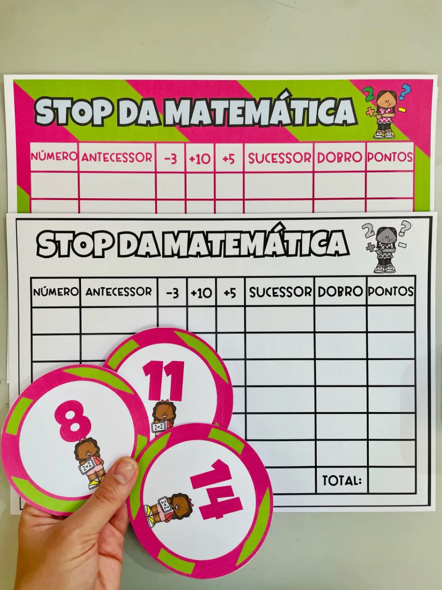 Stop da Matemática – Jogo Educativo para Aprender Brincando — amostra 1: 🔢 Stop da Matemática: jogo educativo e divertido…