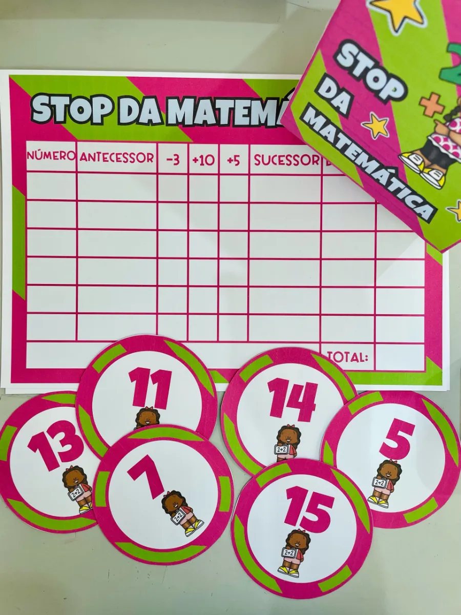 Stop da Matemática – Jogo Educativo para Aprender Brincando — amostra 3: 🔢 Stop da Matemática: jogo educativo e divertido…
