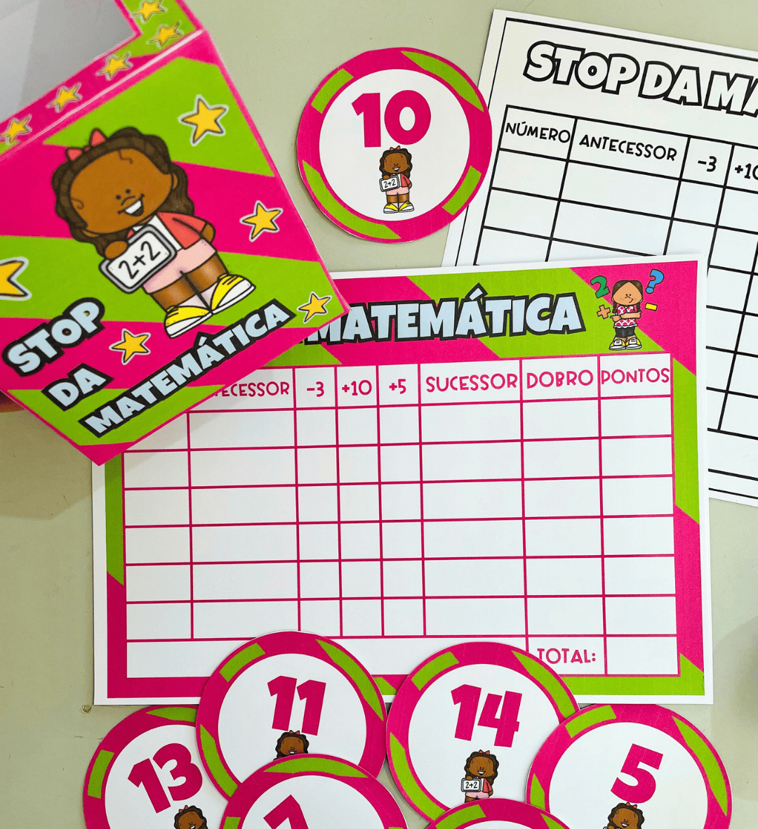 Stop da Matemática: jogo em PDF para imprimir e calcular — amostra 4: Para quem o material é indicado