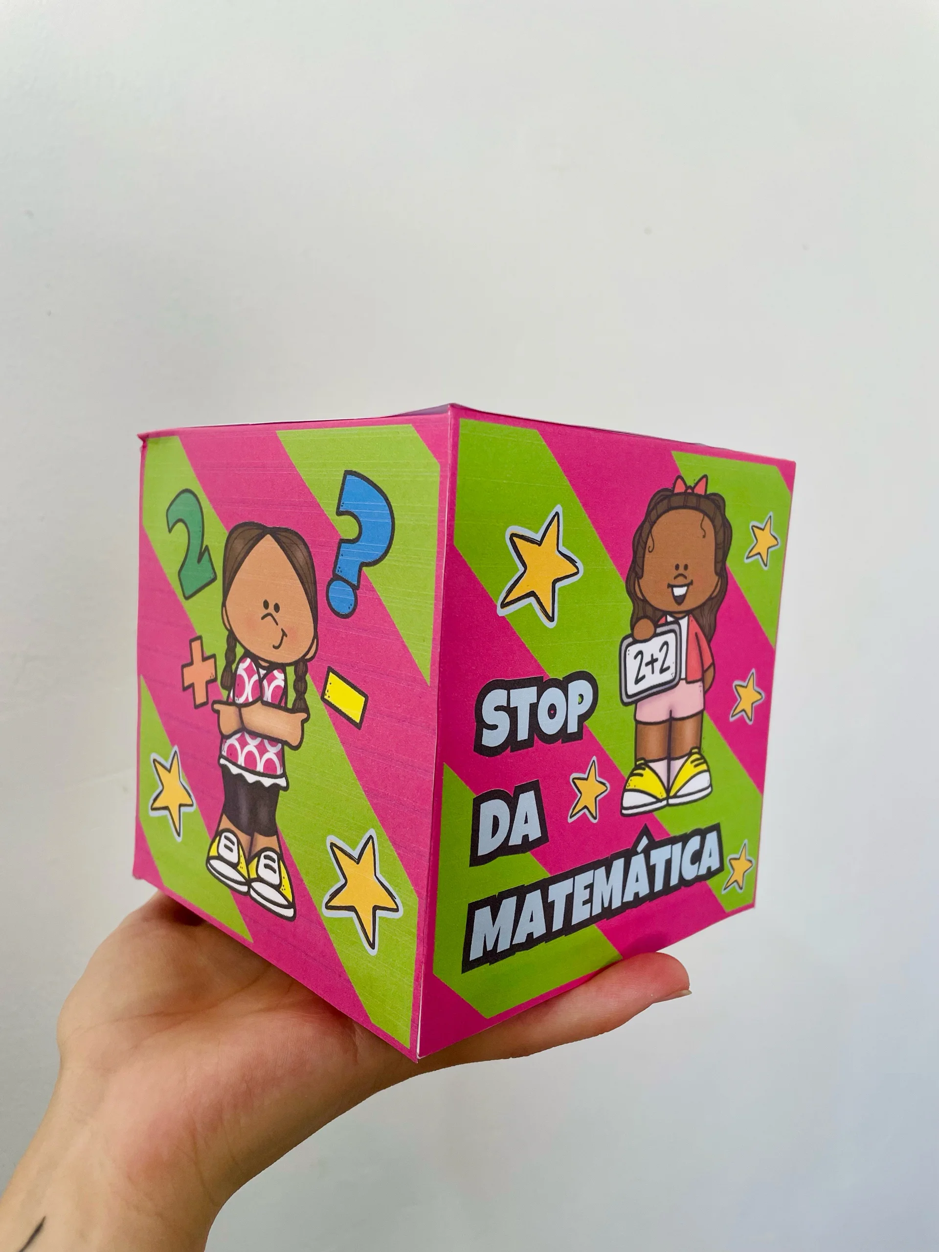 Stop da Matemática — Jogo Lúdico de Operações, Números e Raciocínio — Alfabetização para 1º ano: Stop da Matemática: jogo…