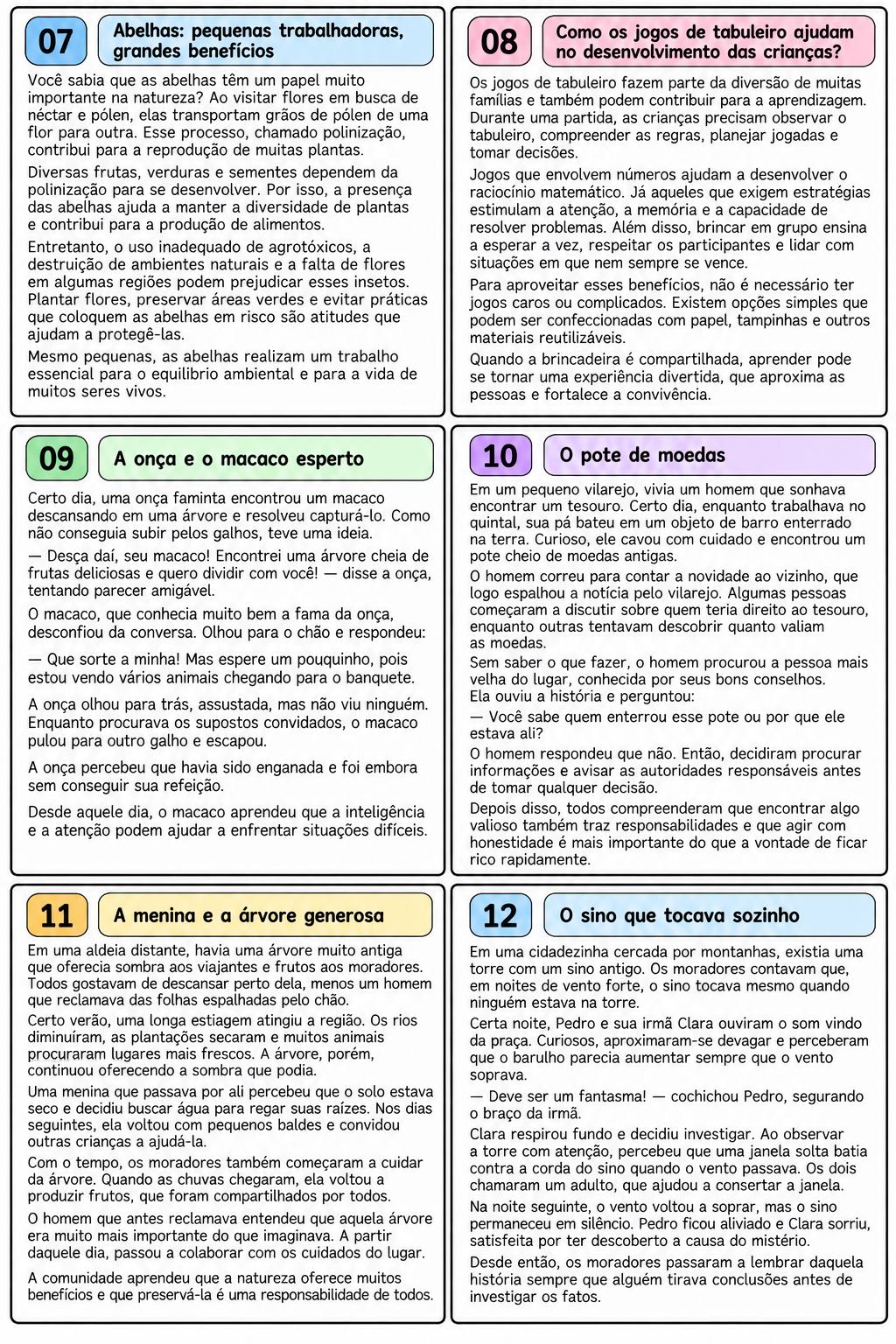 STOP DO LAGAF: Jogo de Gêneros Textuais - 3º, 4º e 5º ano. — amostra 4: Modo coletivo