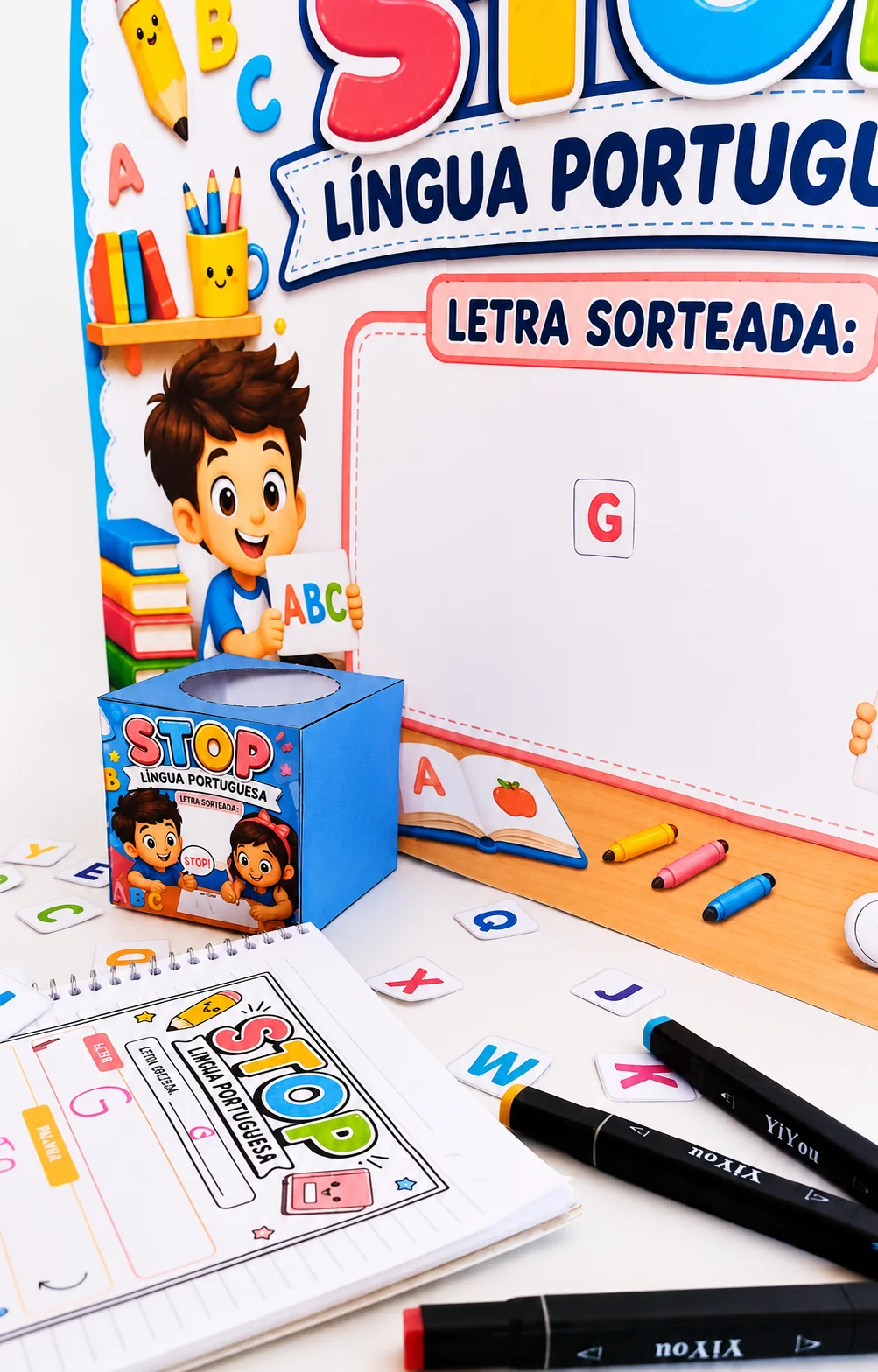 STOP – Língua Portuguesa – PDF para Imprimir | Educação Infantil — amostra 3: Para quem é indicado STOP – Língua Portuguesa – PDF para Imprimir | Educação Infantil — amostra 3: Para quem é indicado