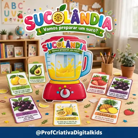Sucolandia - Palavra Cantada: Alfabetização é Séries Iniciais — capa do material
