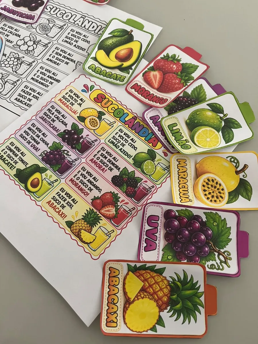 Sucolandia - Palavra Cantada: Alfabetização — amostra 2: Na Sucolândia, as crianças entram em uma brincadeira deliciosa…