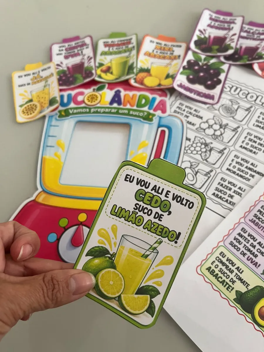 Sucolandia - Palavra Cantada: Alfabetização — amostra 3: Na Sucolândia, as crianças entram em uma brincadeira deliciosa…