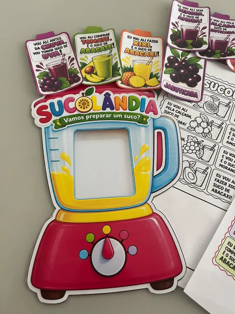 Sucolandia - Palavra Cantada: Alfabetização — amostra 5: Na Sucolândia, as crianças entram em uma brincadeira deliciosa…