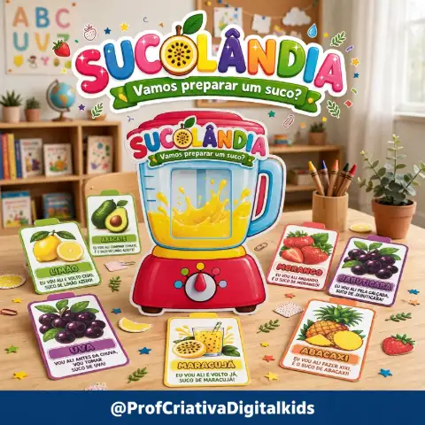 Sucolandia - Palavra Cantada: Alfabetização — capa do material
