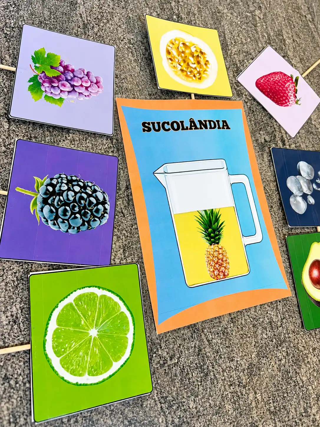 Sucolândia Recurso Interativo de Rimas — amostra 1: SUCOLÂNDIA – RECURSO INTERATIVO DE RIMAS 🍓🍋