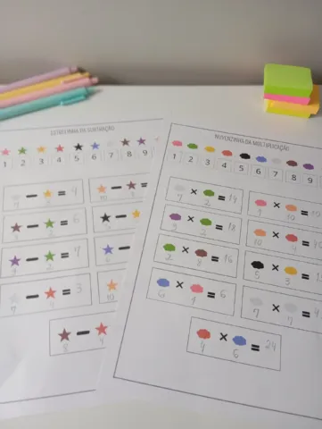 🌟 SUPER COMBO DAS OPERAÇÕES! 🌟 — amostra 6: 📚 Atividades lúdicas e coloridas que facilitam o entendimento