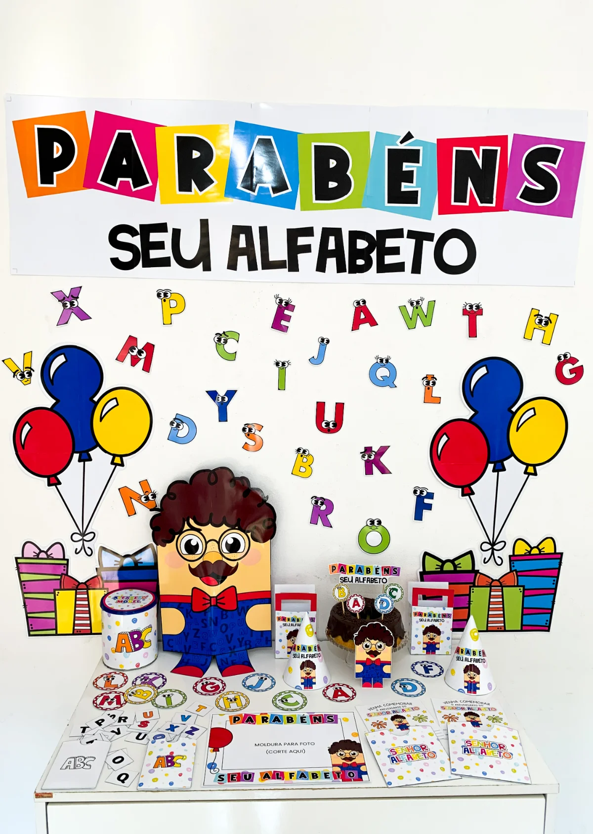 SUPER KIT ANIVERSÁRIO DO SEU ALFABETO – PDF para Imprimir — Alfabetização para Educação Infantil: Um super kit para…