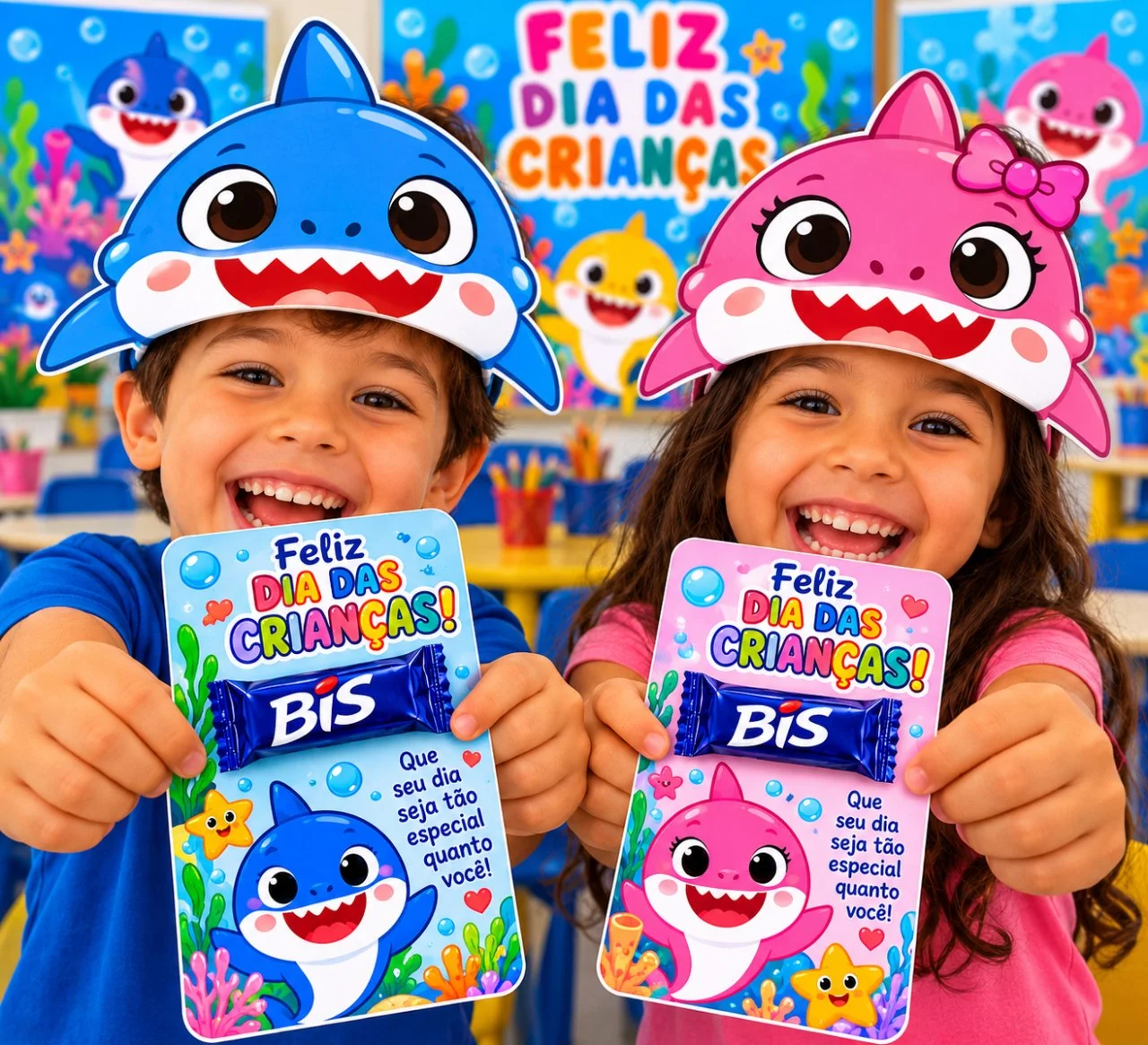 SUPER KIT BABY SHARK – DIA DAS CRIANÇAS! — capa do material