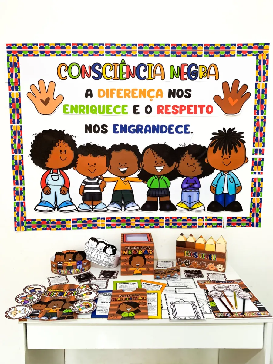 Super Kit Consciência Negra – Respeito, Identidade e Diversidade 🖤✨ — Ciências para Educação Infantil: Um kit pedagógico…