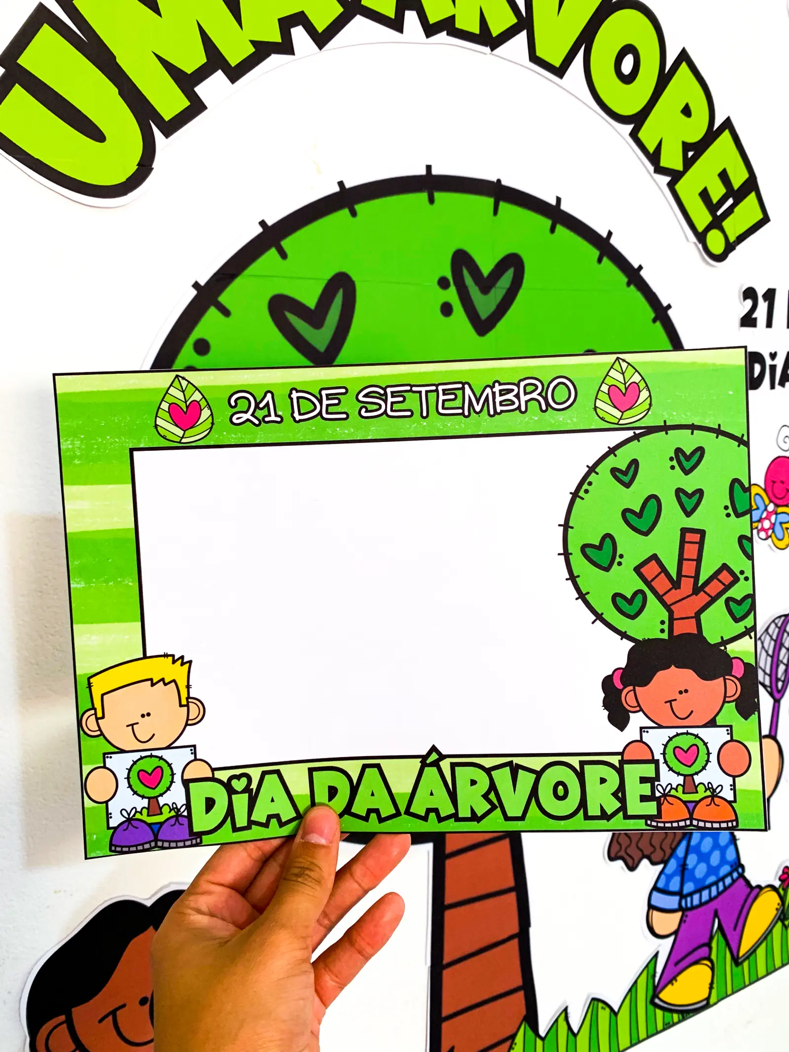 Super Kit Dia da Árvore - Paninel e Materiais Pedagógicos! — amostra 1: Super Kit Dia da Árvore com 60 páginas e diversas…
