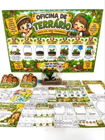 Super Kit Meu Terrário — capa do material