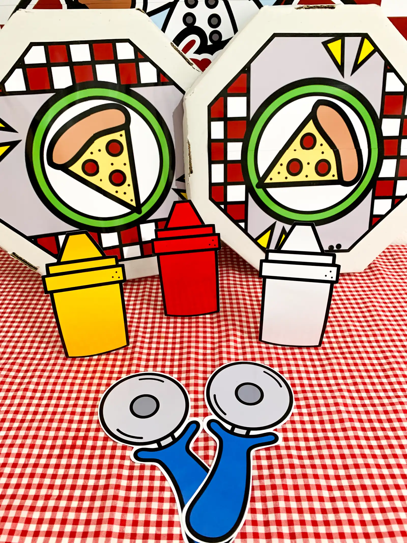 Super kit Pizzaria Numérica – PDF para Imprimir — amostra 3: Um material lúdico e educativo para trabalhar os numerais de 1…