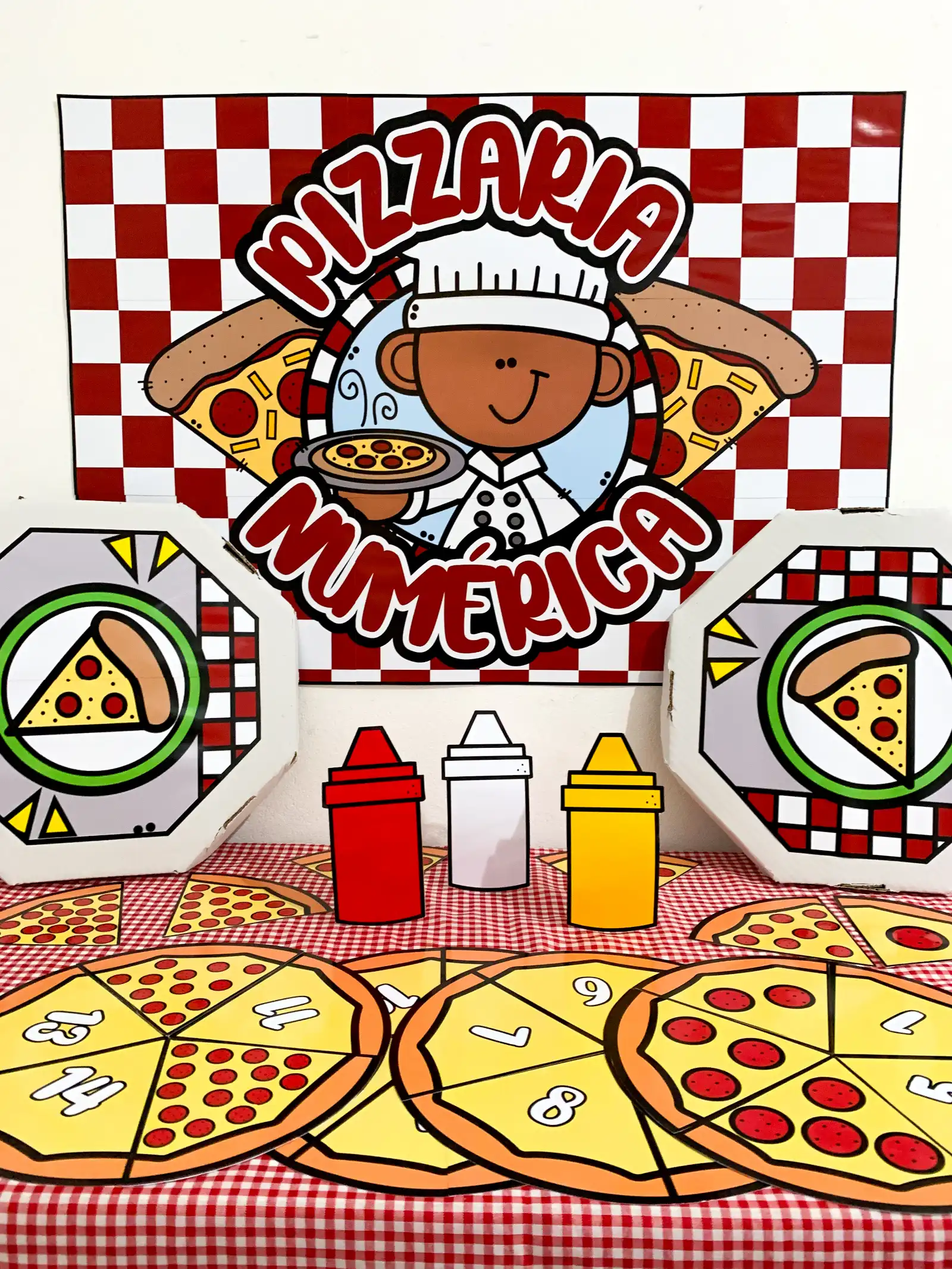 Super kit Pizzaria Numérica – PDF para Imprimir — Alfabetização para Educação Infantil: Um material lúdico e educativo para…