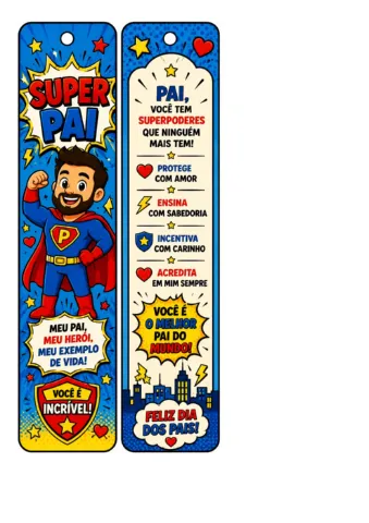 Super Papai – Kit de Atividades para o Dia dos Pais — amostra 2: Habilidades trabalhadas Super Papai – Kit de Atividades para o Dia dos Pais — amostra 2: Habilidades trabalhadas